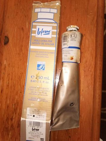 Lefranc Olieverf Tube - 90% Vol beschikbaar voor biedingen