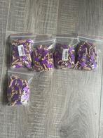 Paarse Mini Wasknijpers - 250 stuks - decoratie, bruiloft, Ophalen of Verzenden, Nieuw, Materiaal