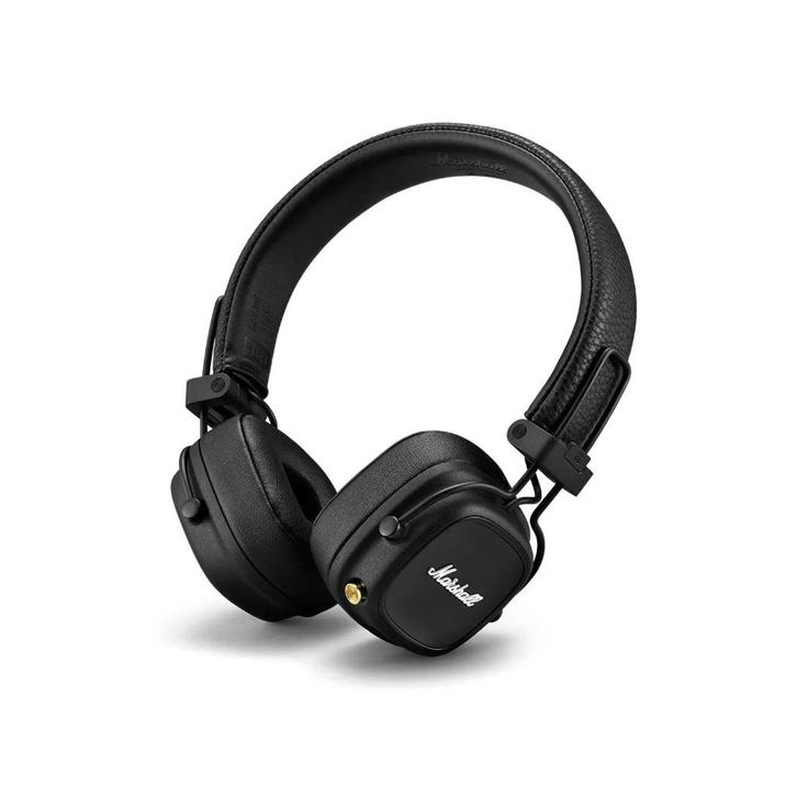 Marshall Major IV - Zwart, Audio, Tv en Foto, Koptelefoons, Zo goed als nieuw, Op oor (supra aural), Overige merken, Draadloos