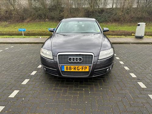 Audi A6 2.4 V6 130KW Multitronic 2005 Grijs youngtimer, Auto's, Audi, Particulier, A6, ABS, Airbags, Airconditioning, Alarm, Bluetooth