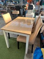 Eethoek, Huis en Inrichting, Tafels | Eettafels, Ophalen, Gebruikt, 100 tot 150 cm, 50 tot 100 cm