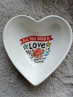 Blond Amsterdam heart bowl valentine 16,5 cm, Ophalen of Verzenden, Nieuw