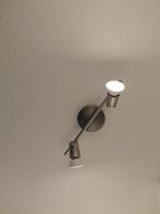 Moderne spotlamp inclusief 2 lampjes, Ophalen of Verzenden, Zo goed als nieuw, Metaal, Modern