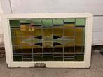 Glas in lood raam, Doe-het-zelf en Verbouw, Glas en Ramen, Ophalen, Gevelraam of Ruit, Gebruikt, 80 tot 120 cm