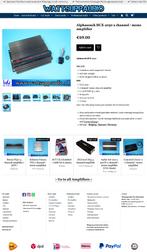 Alphasonik HCX-2050 2 kanaals / mono versterker, Gebruikt, ., Ophalen of Verzenden, .