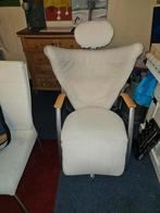 Schippersstoel, woonkamer stoel, relax fauteuil, Huis en Inrichting, Minder dan 75 cm, Gebruikt, Metaal, 50 tot 75 cm