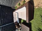 Lounge bank, Tuin en Terras, Ophalen, Gebruikt, Hout, 200 tot 400 cm