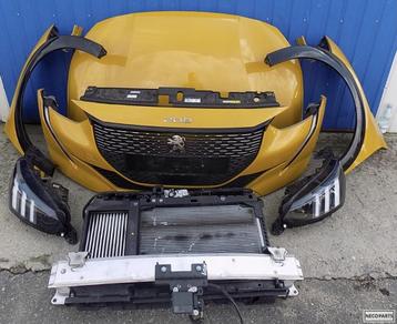 PEUGEOT 208 GT VOORKOP ORIGINEEL LED BUMPER MOTORKAP KOELER beschikbaar voor biedingen