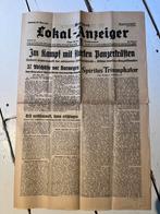 Twee Duitse kranten uit de Tweede Wereldoorlog, Verzamelen, Tijdschriften, Kranten en Knipsels, Ophalen, 1940 tot 1960, Buitenland