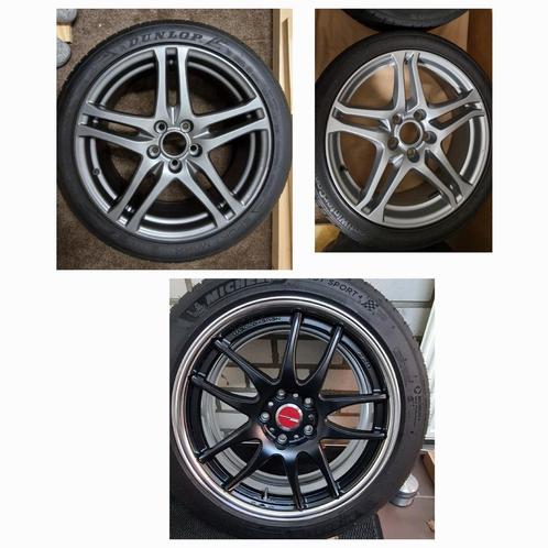 Work emotion, work wheels 18inch en Honda 18 en 19 inch OEM, Auto-onderdelen, Banden en Velgen, Velg(en), Zomerbanden, 18 inch