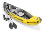 Opblaasbare kano Intex explorer K2, Watersport en Boten, Kano's, Ophalen, Met peddels, Overige typen, Nieuw