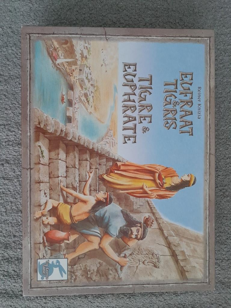 Eufraat en Tigris Bordspel - Reiner Knizia, Hobby en Vrije tijd, Gezelschapsspellen | Bordspellen, Ophalen of Verzenden, Zo goed als nieuw