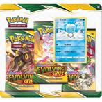 Pokemon TCG - Evolving Skies: Eiscue 3-Pack Blister, Ophalen of Verzenden, Nieuw
