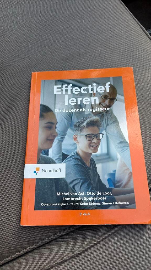 Sebo Ebbens - Effectief leren, Boeken, Wetenschap, Zo goed als nieuw, Ophalen of Verzenden