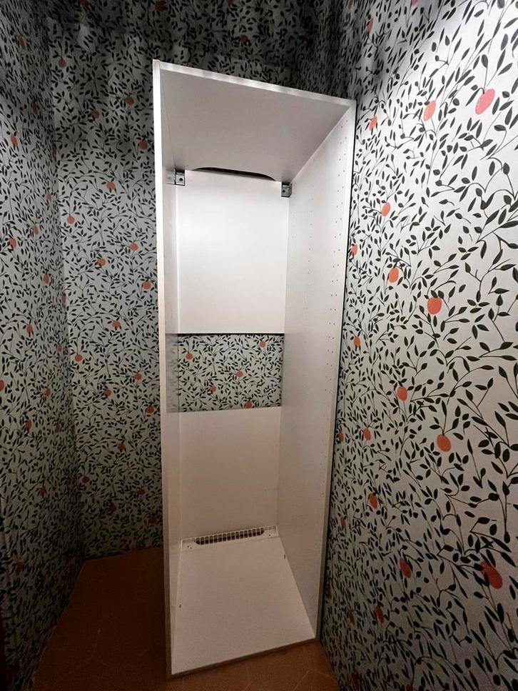 Ikea metod kastelement koelkast/oven wit, Huis en Inrichting, Keuken | Keukenelementen, Zo goed als nieuw, 150 tot 200 cm, 50 tot 100 cm