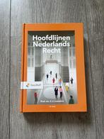 Hoofdlijnen Nederlands Recht - Studieboek, Ophalen of Verzenden, Gamma, Zo goed als nieuw, HBO