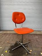 Retro oranje stoel, Ophalen, Gebruikt, Overige kleuren, Eén