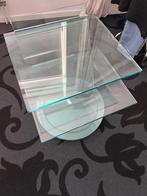 Tonelli TV tafel, Ophalen, Minder dan 55 cm, Gebruikt, Glas