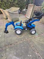 Trapauto Tractor - Blauw, Ophalen of Verzenden, Gebruikt, Trapvoertuig