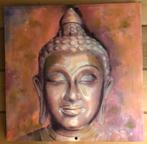 2 BOEDDHA SCHILDERIJEN, Minder dan 50 cm, Gebruikt, Ophalen of Verzenden, Print