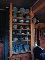 emaille grijs gewolkte pannen ketels melkkokers e.d., Ophalen, Gebruikt, Overige materialen, Pannenset