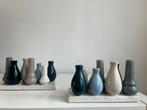2x Mini Vaasjes - Decoratief, Huis en Inrichting, Woonaccessoires | Vazen, Overige kleuren, Aardewerk of Porselein, Ophalen of Verzenden