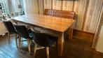 GRATIS 3 eetkamer stoelen+eetkamer bank 160cm, Huis en Inrichting, Stoelen, Drie, Gebruikt, Ophalen