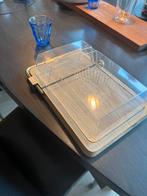 Boska petit paris kaasplank met stolp, Ophalen of Verzenden, Zo goed als nieuw, Rechthoekig, Hout