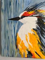 Schilderij vogel, Antiek en Kunst, Ophalen