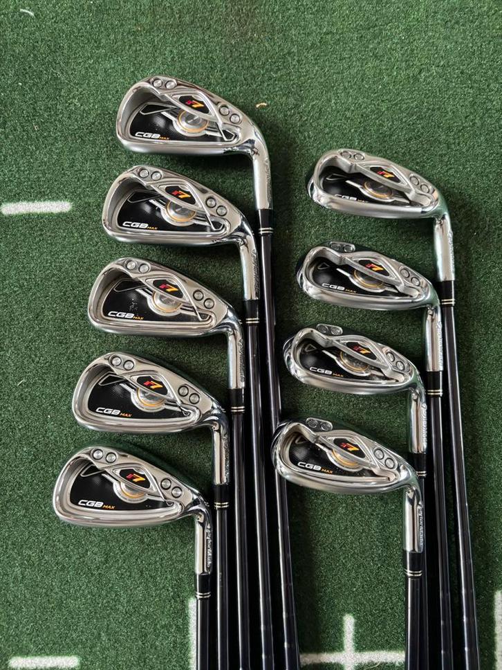 Taylormade R7 CGB Max ijzerset - 5/LW - S Flex - ZGAN!, Sport en Fitness, Golf, Zo goed als nieuw, Set, Ophalen of Verzenden