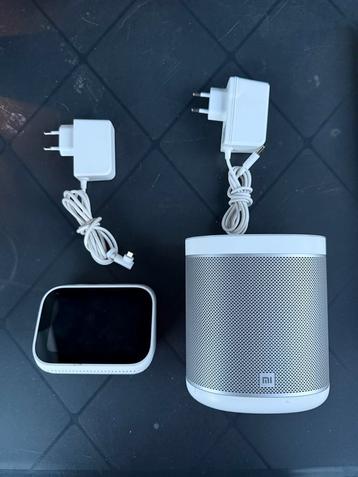 Xiaomi Mi Smart Speaker & Mi Smart Clock- luidspreker & klok beschikbaar voor biedingen