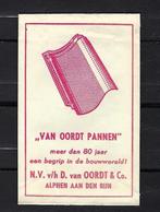 332 Alphen a/d Rijn VAN OORT PANNEN, Ophalen of Verzenden, Nederland