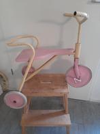 brocante houten driewieler, Ophalen, Gebruikt