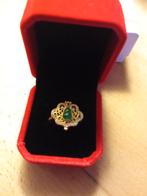 Goudkleurige Ring, Sieraden, Tassen en Uiterlijk, Ringen, Ophalen of Verzenden, Zo goed als nieuw, Dame