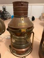 Oude koperen scheepslampen, Ophalen of Verzenden, Gebruikt, Motorboot of Zeilboot, Overige typen