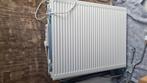 Dubbele radiator 90x70, Ophalen, 30 tot 80 cm, Radiator, Zo goed als nieuw