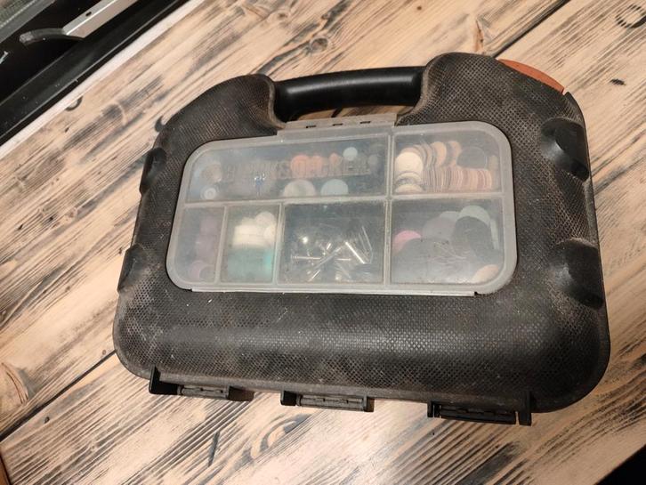 Dremel 12V met toebehoren & Black+Decker koffer, Doe-het-zelf en Verbouw, Gereedschap | Machine-onderdelen en Toebehoren, Ophalen of Verzenden