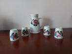 Mooie kan met bekers ( Oostenrijks servies), Ophalen of Verzenden, Zo goed als nieuw, Overige stijlen, Kop(pen) en/of Schotel(s)