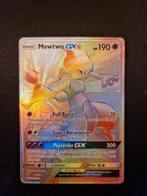 Metwo GX Rainbow. Pokémon Shining Legends collect, Ophalen of Verzenden, Zo goed als nieuw, Losse kaart, Foil