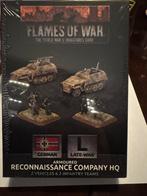 Flames of War GBX150 armoured recon company HQ, Hobby en Vrije tijd, Wargaming, Ophalen of Verzenden, Nieuw, Historisch, Figuurtje(s)