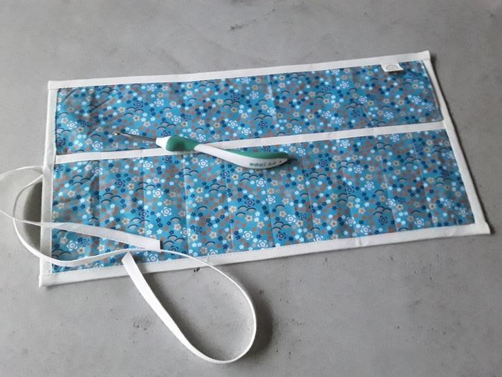 Haaknaalden-etui turquoise voor 10 Addi Swing haaknaalden, Hobby en Vrije tijd, Breien en Haken, Nieuw, Breien of Haken, Overige typen