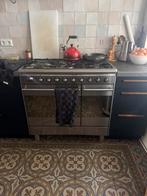 Smeg 6 pits gasfornuis met twee ovens, Ophalen, 60 cm of meer, Zo goed als nieuw, Gas