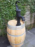 Regenton Eikenhouten Wijnvat met Groen of Zwarte Pomp, Tuin en Terras, Regentonnen, Ophalen, 150 liter of meer, Nieuw, Met pomp