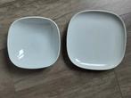 Ikea 365+ dinerborden en diepe soepborden, beide 8 stuks wit, Huis en Inrichting, Ophalen, Gebruikt, Bord(en)