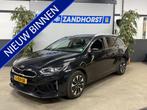 Kia Ceed Sportswagon 1.6 GDI PHEV DynamicPlusLine (bj 2021), Auto's, Kia, Gebruikt, Leder en Stof, Zwart, Origineel Nederlands