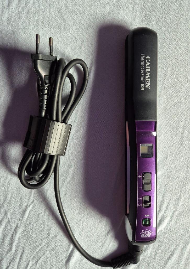 Stijltang / carmen thermoceramic ion - inclusief verz., Sieraden, Tassen en Uiterlijk, Uiterlijk | Haarverzorging, Zo goed als nieuw