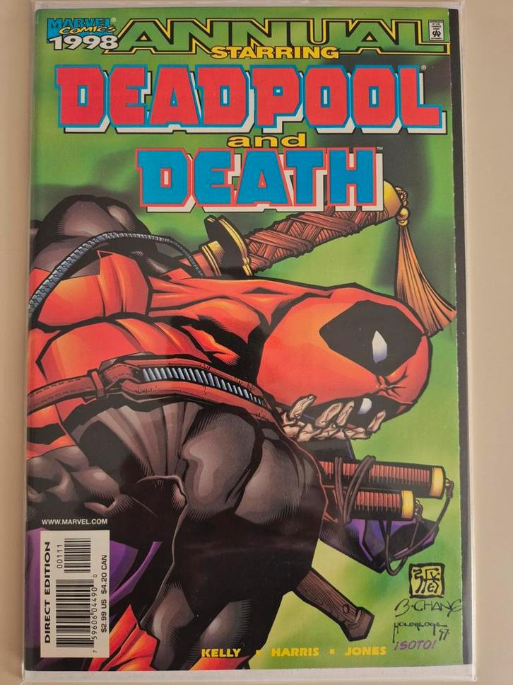 Deadpool Annual #nn (1998), Boeken, Strips | Comics, Zo goed als nieuw, Eén comic, Amerika, Ophalen of Verzenden