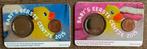 2 Coincard's baby’s eerste centje 2015, Postzegels en Munten, Munten | Nederland, Ophalen of Verzenden, Koningin Beatrix, 1 cent
