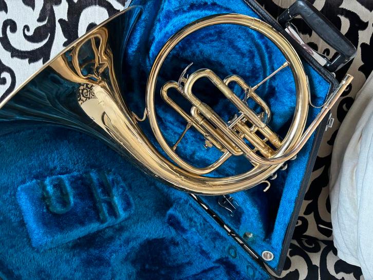 Yamaha mellophone YMP 201 gebruikt, Muziek en Instrumenten, Overige Muziek en Instrumenten, Gebruikt, Ophalen of Verzenden