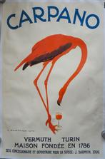 Marcello Dudovich poster reproduktie "Carpano Vermuth Turin", Ophalen, Gebruikt, 50 tot 75 cm, Foto of Poster